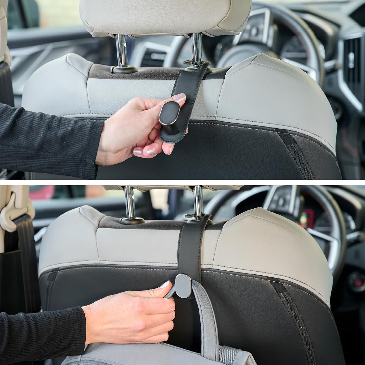 Wrap-It Storage Headrest Hook (2-Pack) - Car Accessories