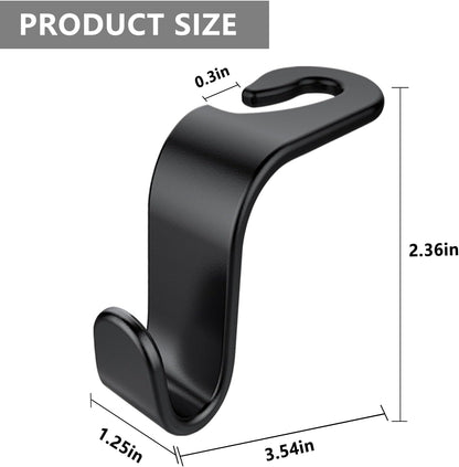 DTDNZKN 8-Pack Car Seat Back Storage Hook