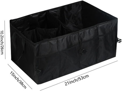 Trunk Organizer Car Basket for Car SUV Sedan Home Groceries