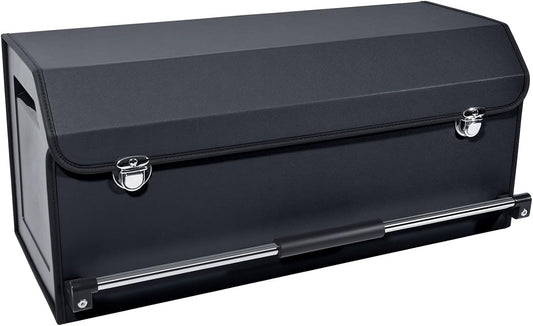 Car Trunk Organizer Leather Car Storage Organizer with Lid Car Organizer