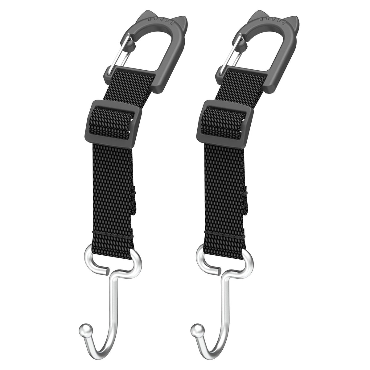Car Seat Headrest Hooks, 4-Pack