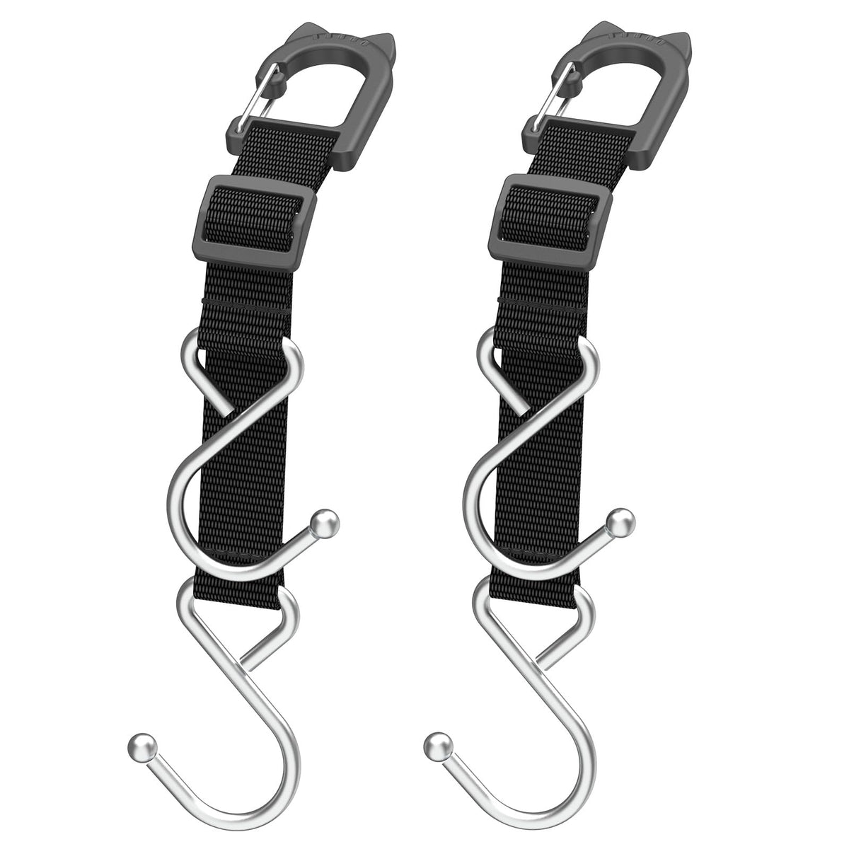 Car Seat Headrest Hooks, 4-Pack