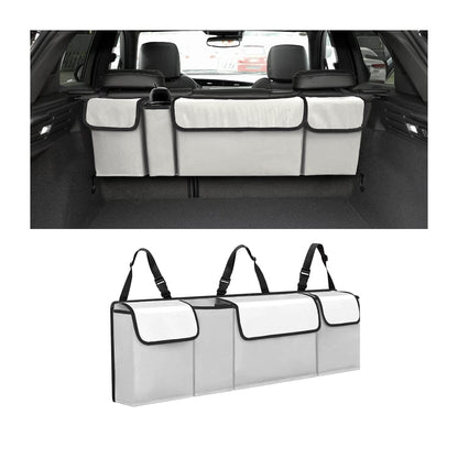 AUCELI Car Trunk Organizer, Hanging Backseat Storage Bag, Black