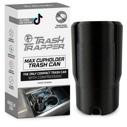 Trash Trapper Car Trash Can Cup Holder | Trash Can for Car | Up to 10x More