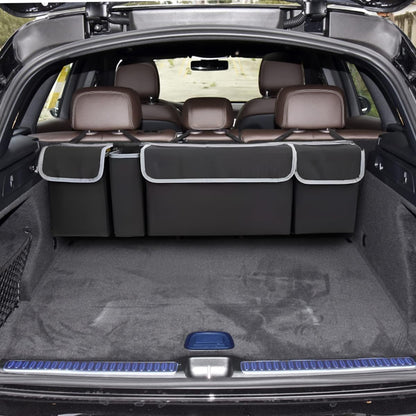 AUCELI Car Trunk Organizer, Hanging Backseat Storage Bag, Black