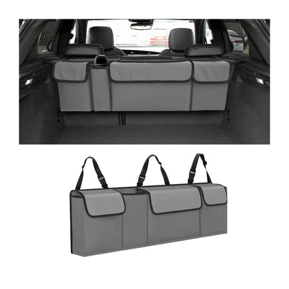 AUCELI Car Trunk Organizer, Hanging Backseat Storage Bag, Black