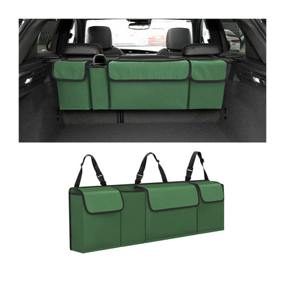 AUCELI Car Trunk Organizer, Hanging Backseat Storage Bag, Black