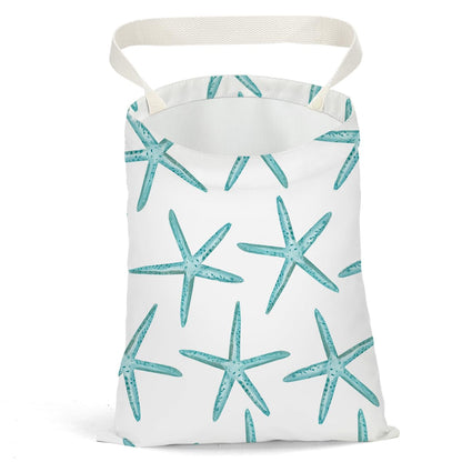 Flower Car Trash Bag Car Garbage Bag Hanging Cars Trash Can, Spring Decor Waterproof Cars Back Seat Organizer for Vehicle Travelling Camping