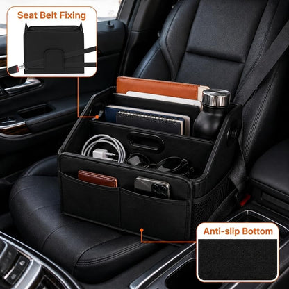 Car Storage Organizer, Reinforced Dividable Car Backseat Organizers