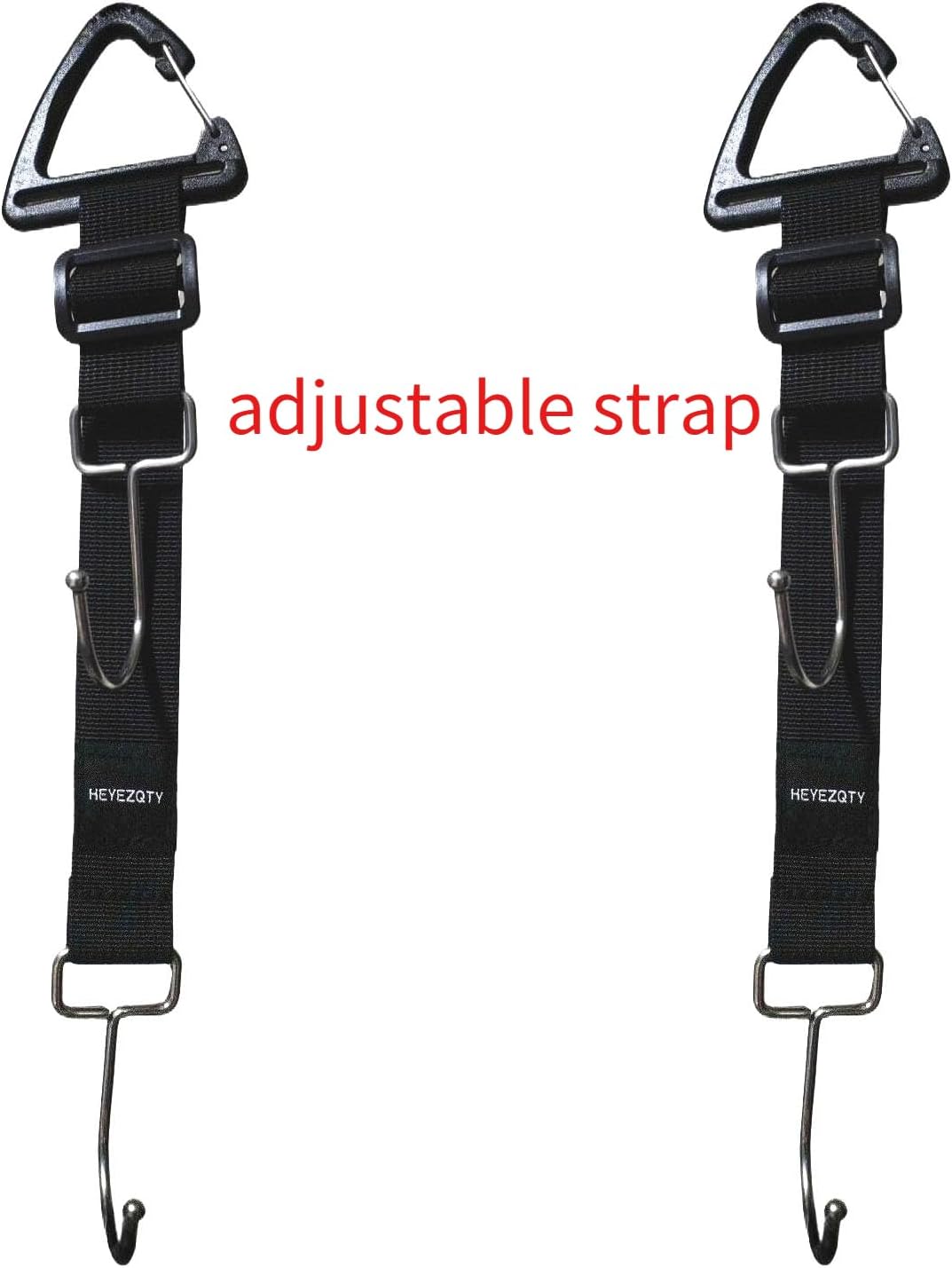 Car Purse Hook Double Hooks 2 Pack Stainless Steel Bag Hanger Holder for Car Headrest glovebox Hanging handbag Grocery Bags Backpack Coats Hats Front Seat Back Storage Hook Strap