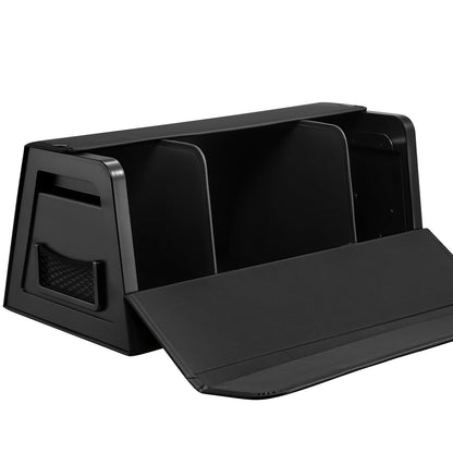 Fyzeoty Car Trunk Organizer for SUV and Sedan, Black, 16.5 inches