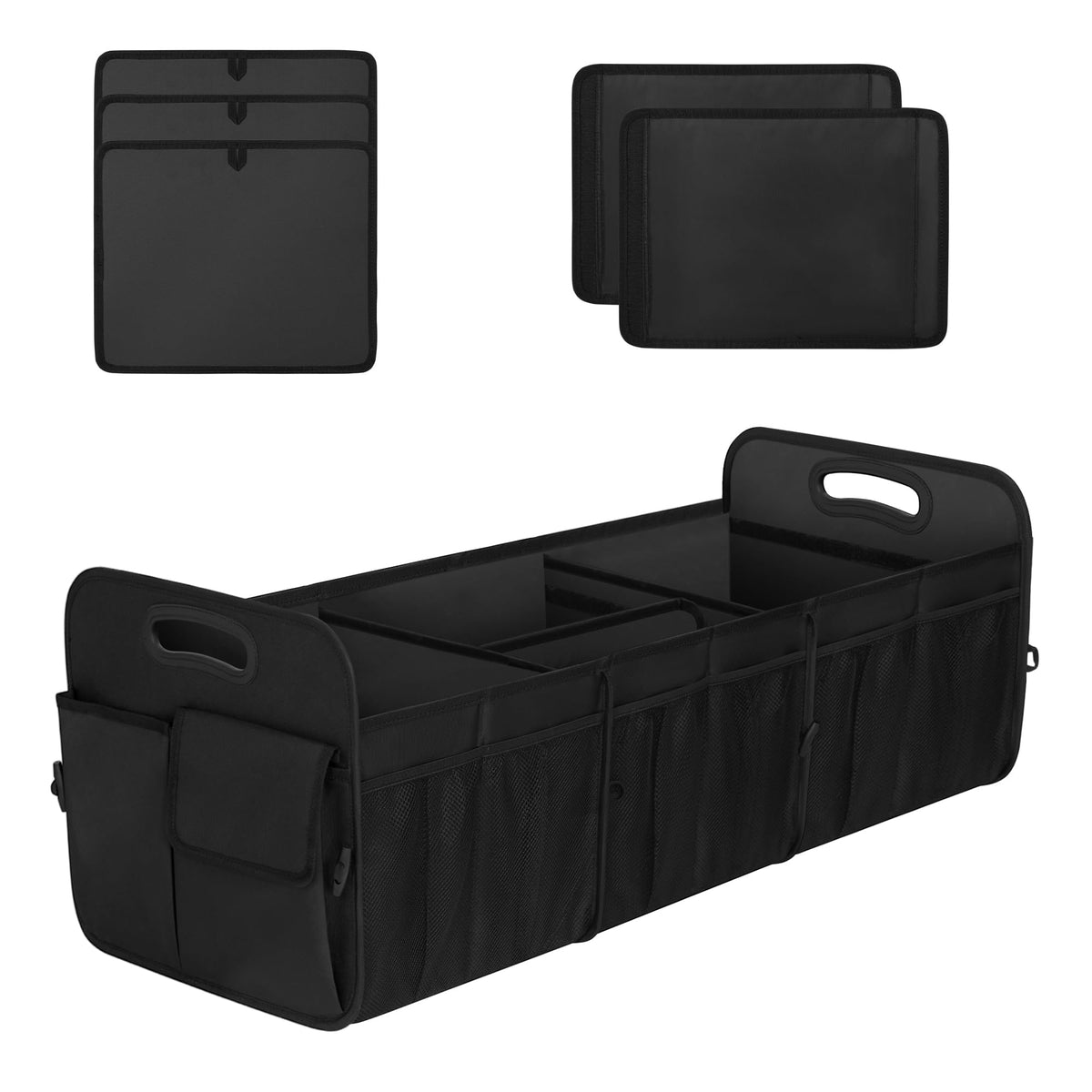 Femuar Car Trunk Organizer-Collapsible Car Storage for Suv/Jeep/Sedan