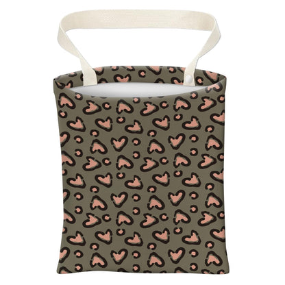Car Trash Can, Cute Car Trash Bag, Hanging Car Organizer and Storage Bag, Trash Bin for Car Accessories, Vehicle, Travelling, Camping Black White Stripes