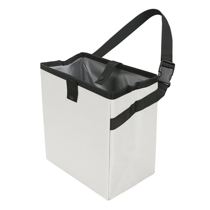 Homelove Car Trash Can, Leak-Proof Waterproof Trash Bin Collapsible Portable Auto Garbage Bag Large Capacity Trashcan Storage Bag Multipurpose Car Organizer Hanging (Black)