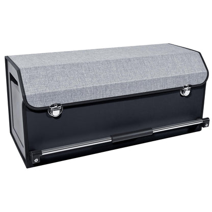 Car Trunk Organizer Leather Car Storage Organizer with Lid Car Organizer