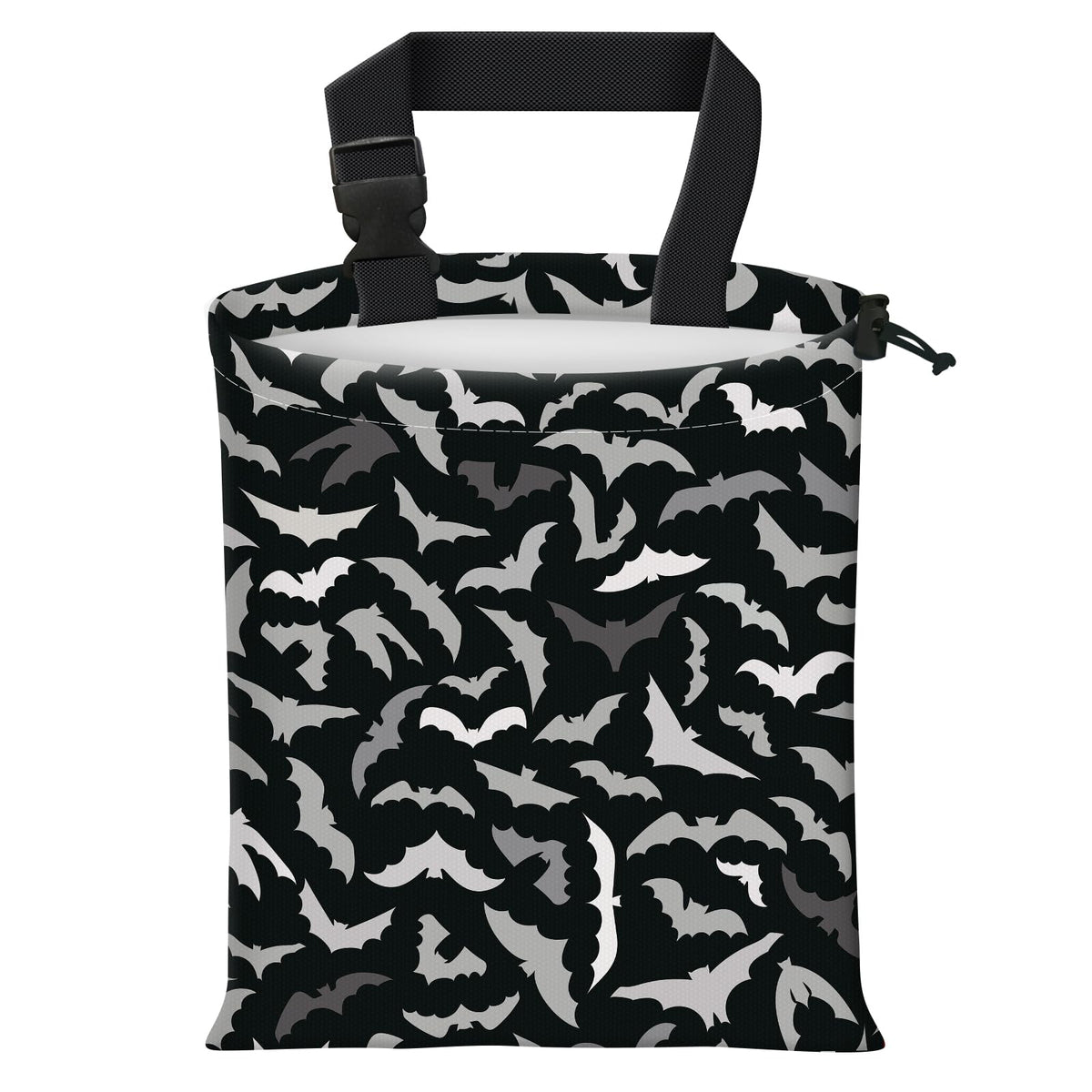 Car Trash Bag Large Hanging Can for Back of Seat, Cute Waterproof Car Garbage Bag for Vehicle, Travelling, Outdoor Cute Pink Bow