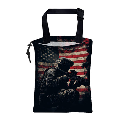 Car Garbage Bag Palm Tree Sunset at a Beach Hanging Canvas Car Trash Bag Drawstring Car Back Seat Organizer for Car Back Front Seat Console with Adjustable Buckle