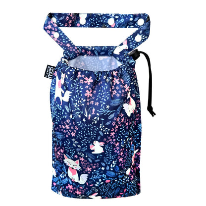 Cute Hanging Car Trash Garbage Bag 100% Leakproof Waterproof Multipurpose for Car Back Front Seat Console with Hanging Strap (Cute Cats)