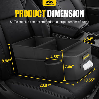 MIKKUPPA Car Seat Organizer - Front Passenger & Backseat Organizer