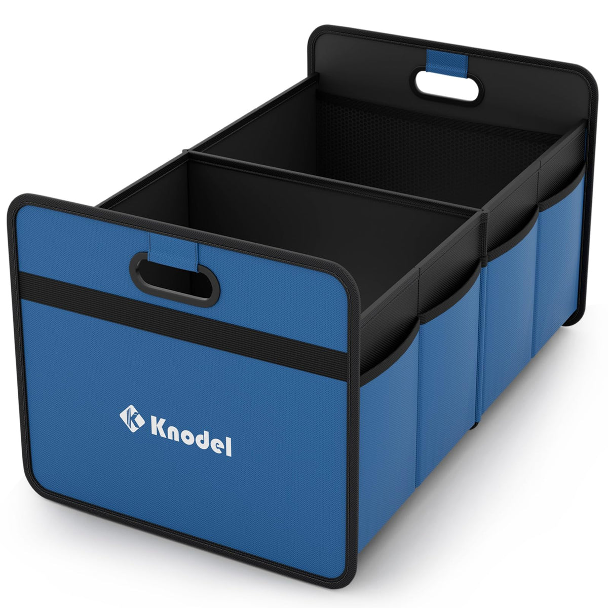 K KNODEL Foldable Trunk Storage Organizer for Car and Sedan (Small, Black)
