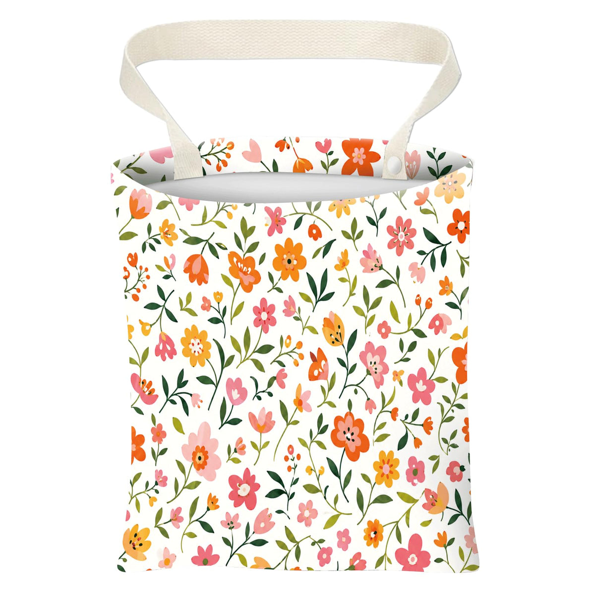 Car Trash Can, Cute Car Trash Bag, Hanging Car Organizer and Storage Bag, Trash Bin for Car Accessories, Vehicle, Travelling, Camping Cute Cherry Leopard Print