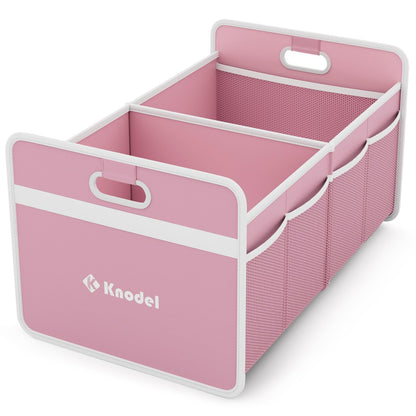 K KNODEL Foldable Trunk Storage Organizer for Car and Sedan (Small, Black)