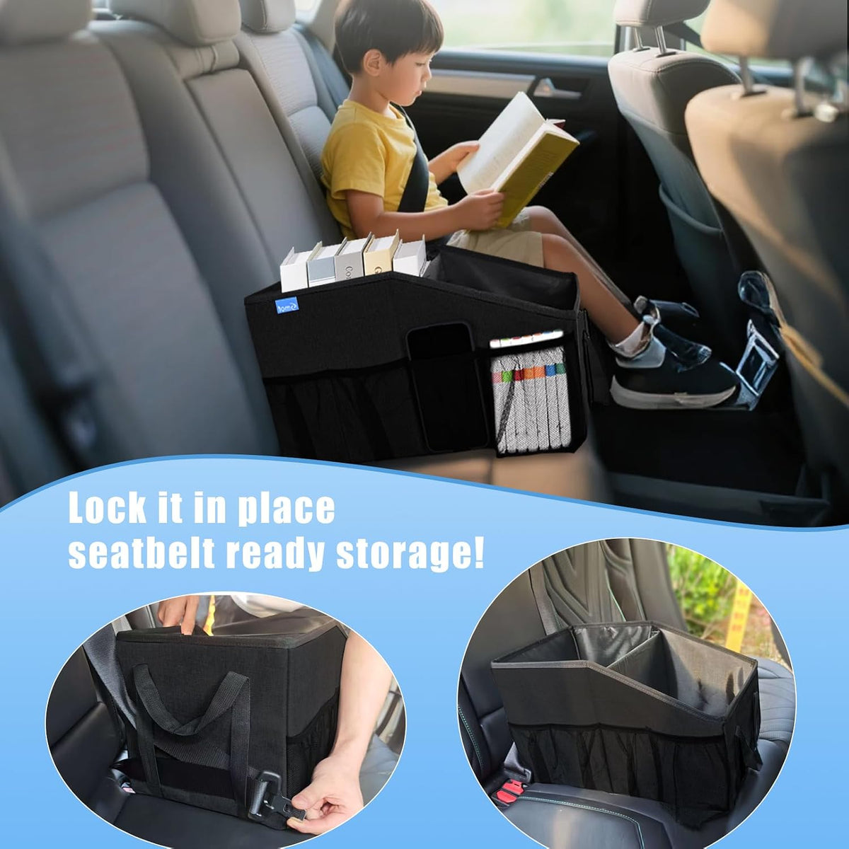Smof Car Organizer- Car Seat Organizer for Front Seat Back Seat