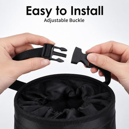 2PCS Washable Detachable Car Garbage Bag Hanging Cars Accessories
