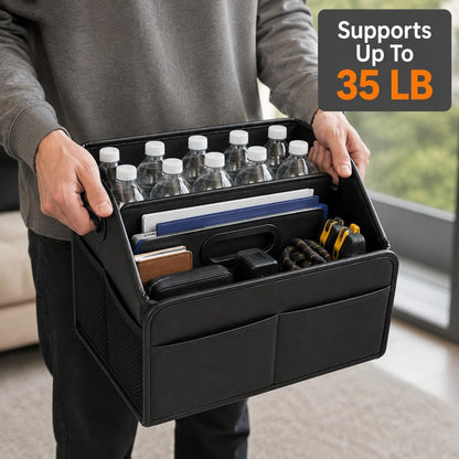 Car Storage Organizer, Reinforced Dividable Car Backseat Organizers