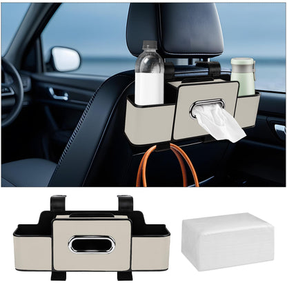 Car Back Seat Organizer with Tissue and Storage Hook
