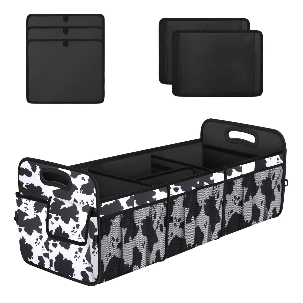Femuar Car Trunk Organizer-Collapsible Car Storage for Suv/Jeep/Sedan