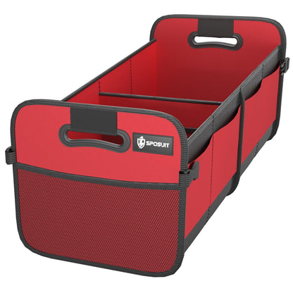 Sposuit Trunk Organizer for Car - 70L Collapsible Sturdy Car Storage, Black