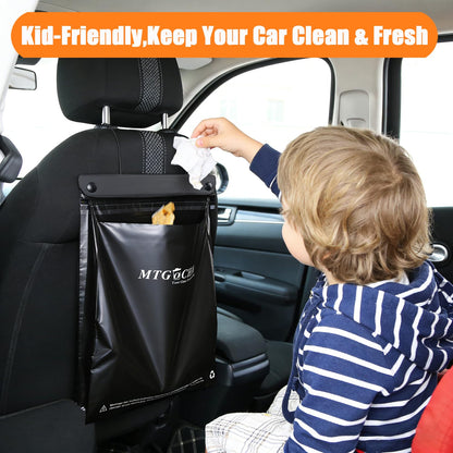 Disposable Car Trash Bags Hanging(20 Pcs),Leak-Proof,Smell-Proof
