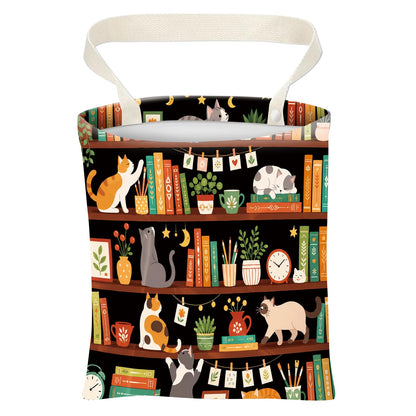 Car Trash Can, Cute Car Trash Bag, Hanging Car Organizer and Storage Bag, Trash Bin for Car Accessories, Vehicle, Travelling, Camping Cute Cherry Leopard Print