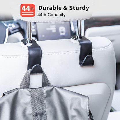 4 Pack Car Seat Headrest Hook Vehicle Backpack Hooks Hanger