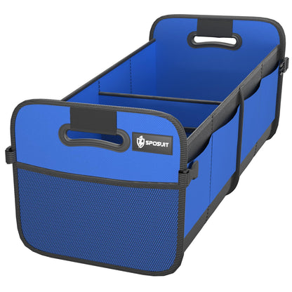 Sposuit Trunk Organizer for Car - 70L Collapsible Sturdy Car Storage, Black