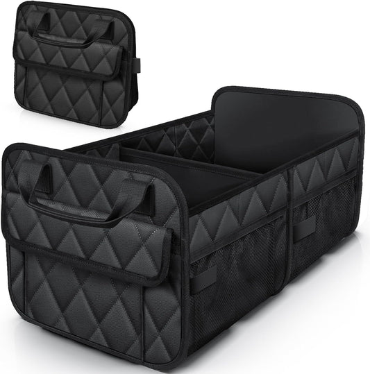 HOTOR Trunk Organizer for SUV – Foldable Car Organizers and Storage