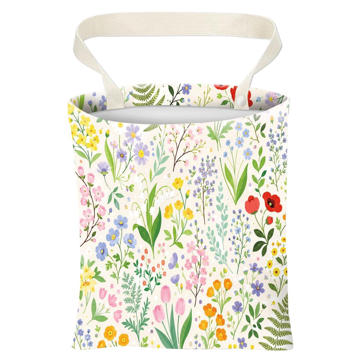 Car Trash Can, Cute Car Trash Bag, Hanging Car Organizer and Storage Bag, Trash Bin for Car Accessories, Vehicle, Travelling, Camping Cute Cherry Leopard Print