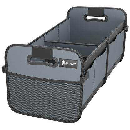 Sposuit Trunk Organizer for Car - 70L Collapsible Sturdy Car Storage, Black