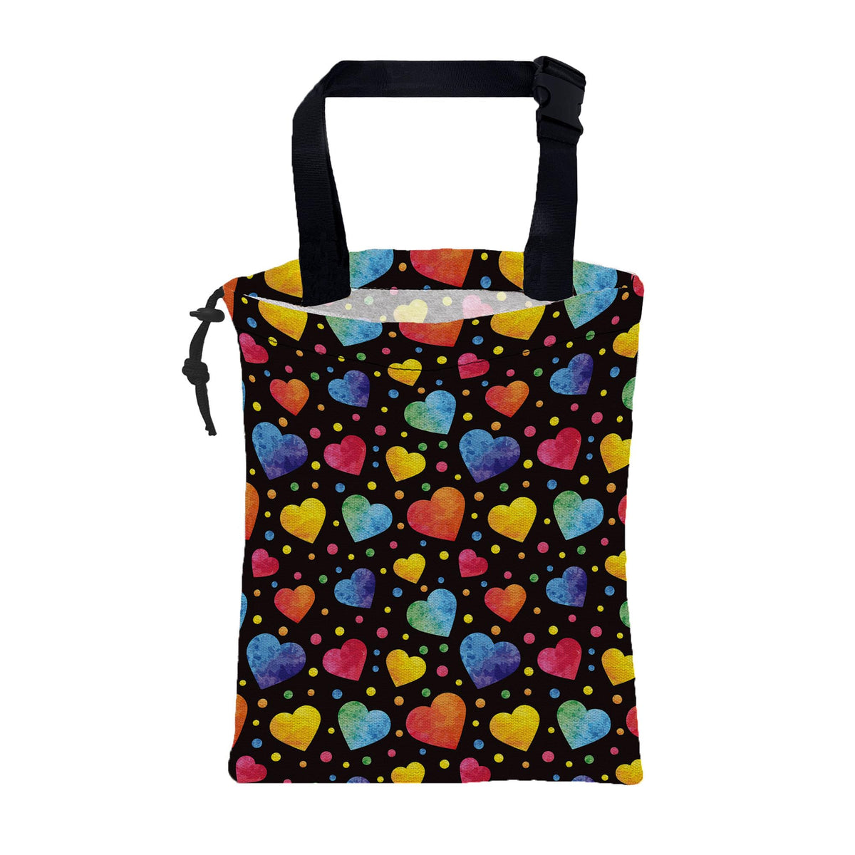 British Shorthair Cat Car Garbage Bag Colorful Splash Drawstring Car Trash Bag Hanging for Back Seat with Adjustable Buckle Canvas Vehicle Trash Can Easy-to-Install