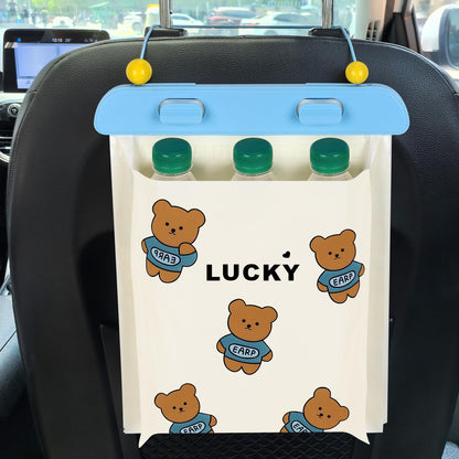 Accmor Disposable Car Trash Bag, 20 Pcs Car Garbage Bag Hanging Vehicle Trash Can Auto Rubbish Pouch Dustbin Bags Garbage Container Car Accessories, Leakproof, Smellproof, Portable for Women & Adults
