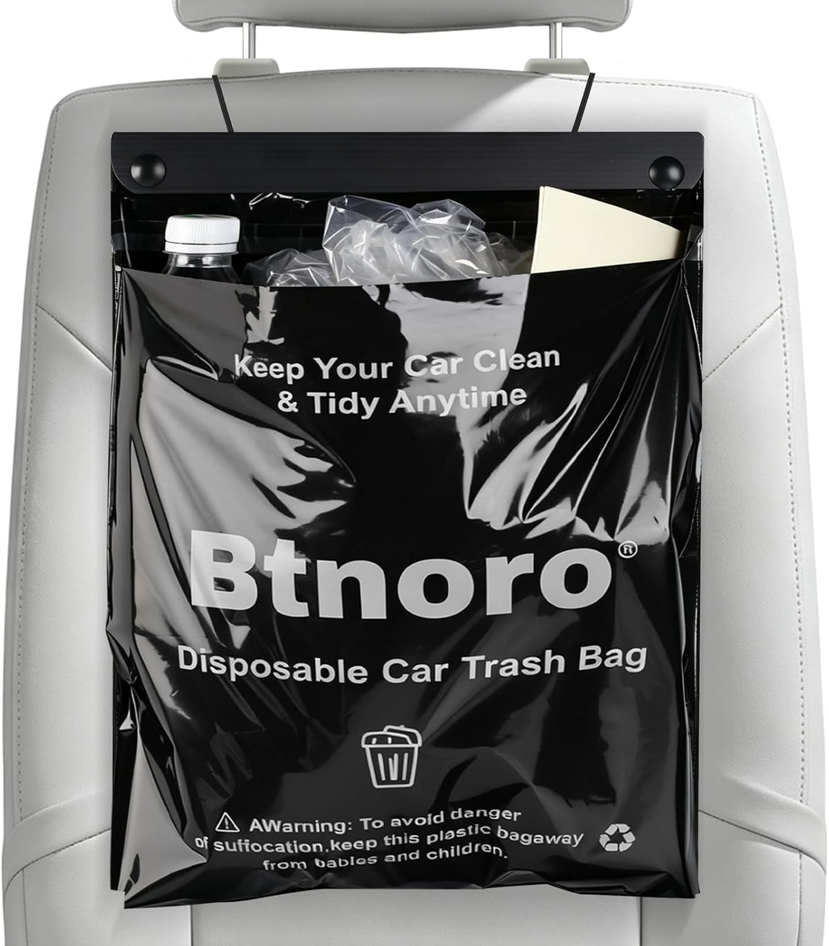 Car Trash Bags Disposable 50PCS Leakproof Hanging Garbage Bags