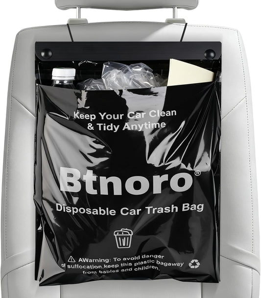 Car Trash Bags Disposable 50PCS Leakproof Hanging Garbage Bags