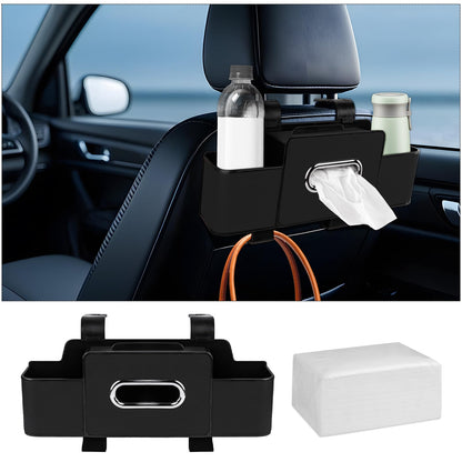Car Back Seat Organizer with Tissue and Storage Hook