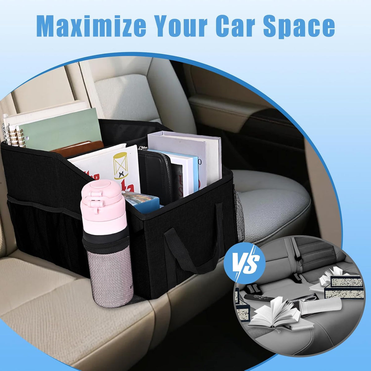 Smof Car Organizer- Car Seat Organizer for Front Seat Back Seat