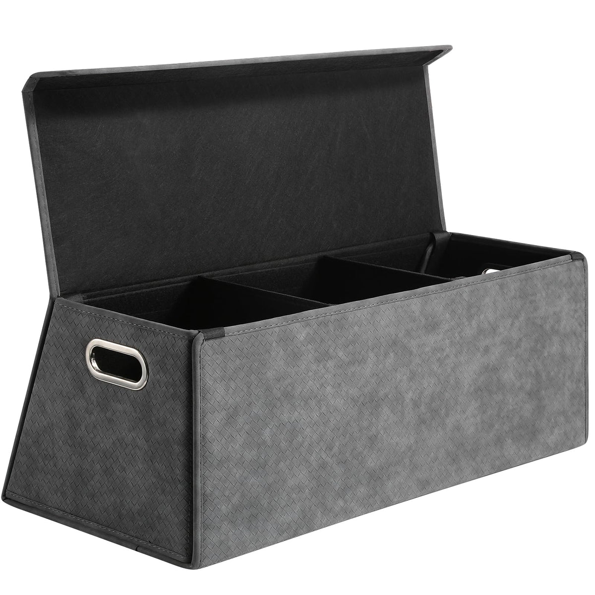 Fyzeoty Car Trunk Organizer for SUV and Sedan, Black, 16.5 inches