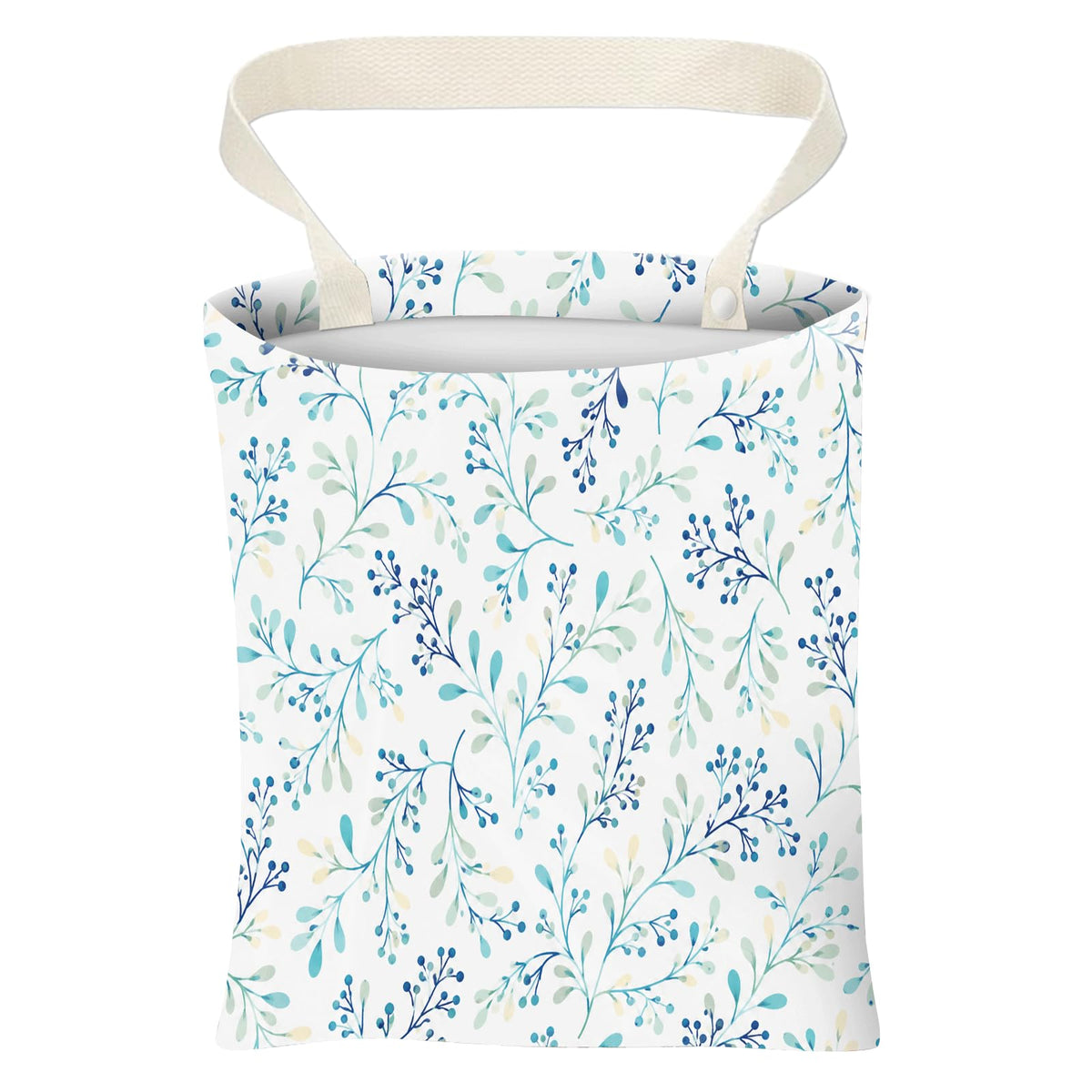 Car Trash Can, Cute Car Trash Bag, Hanging Car Organizer and Storage Bag, Trash Bin for Car Accessories, Vehicle, Travelling, Camping Cute Cherry Leopard Print
