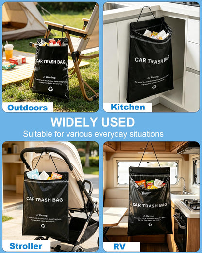 Car Trash Bags Hanging, Trash Bag for Car Disposable,