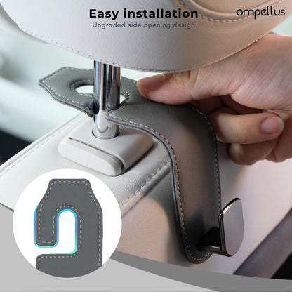 Car Purse Holder,2 Pack Leather Car Purse Hook,Car Organization Accessories
