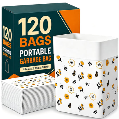 200 Pcs Hanging Car Trash Bags, Disposable Leak-proof Garbage Can for Car